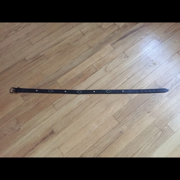 VINTAGE ❗️Ladies Harley Davidson leather belt 🔥 - Picture 2 of 6